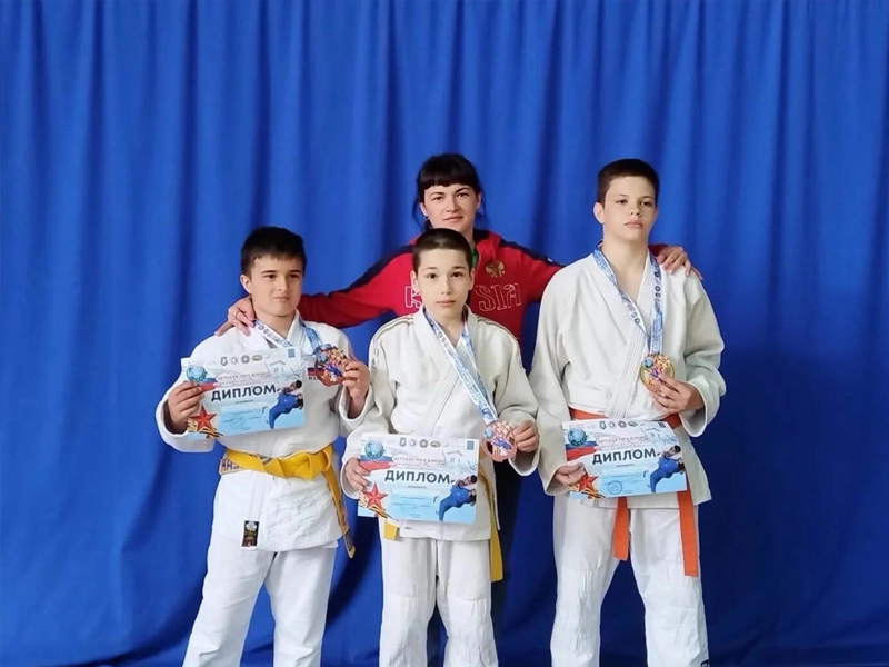 Юные дзюдоисты завоевали награды на Кубке боевого братства.