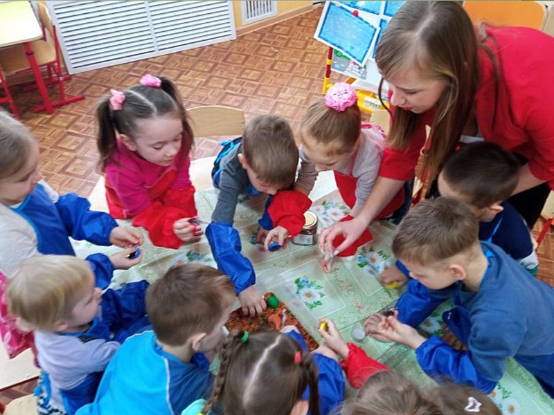 В детском саду прошла неделя «Маленьких исследователей».