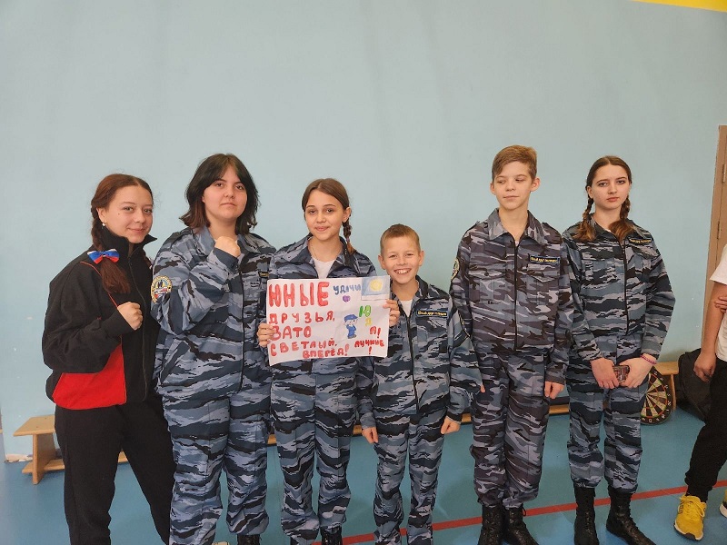 Юные друзья полиции Светлого стали серебряными призёрами зональных соревнований отрядов ЮДП.