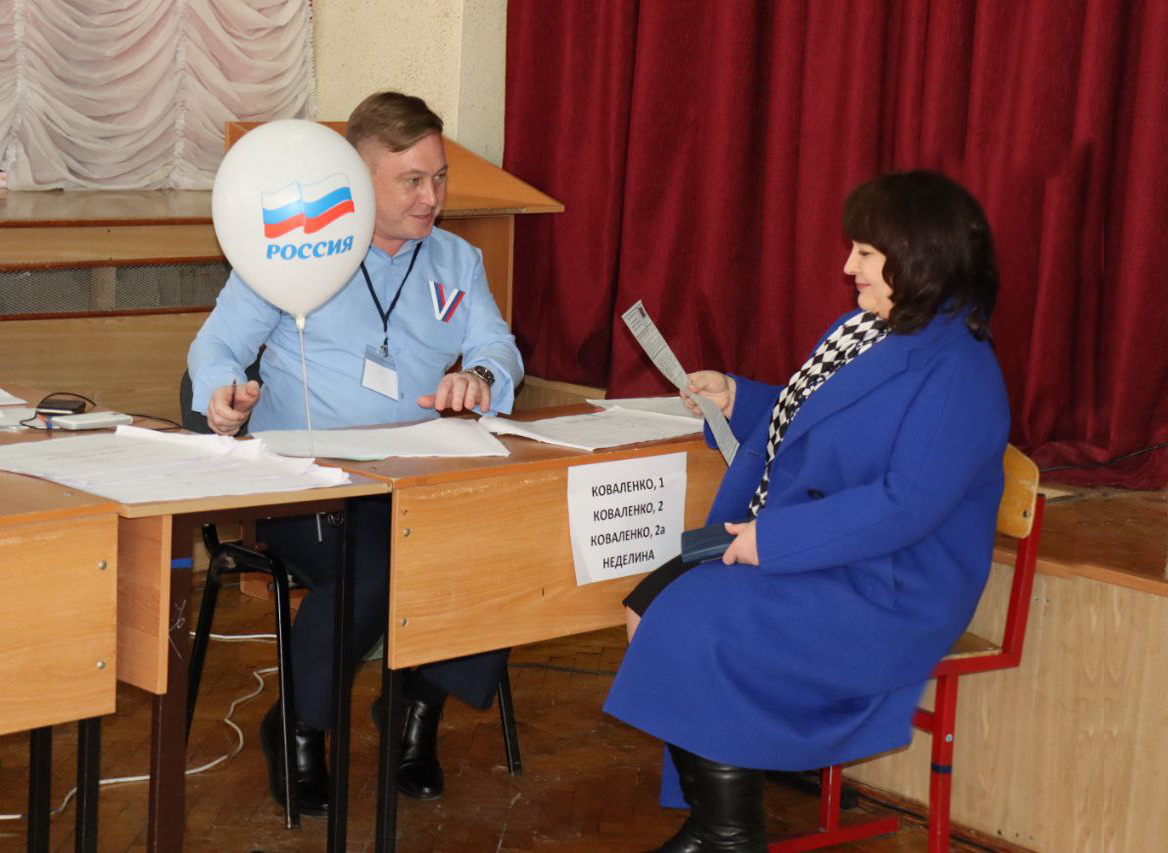Глава городского округа ЗАТО Светлый проголосовала на выборах Президента России.