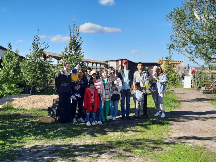 Дети посетили экопарк «Олений остров».